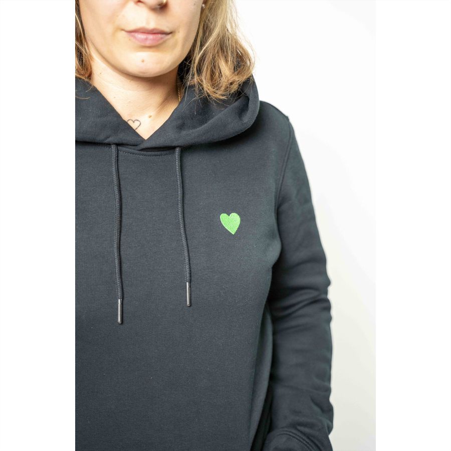 jan SEVEN dettwlyer Hoodie Heart (Unisex), XL