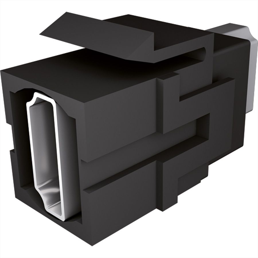 BACHMANN Keystone HDMI 4K UHD Coupleur F-F noir