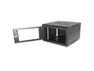 ROLINE 19-Zoll Wandgehäuse Basic Plus 6HE, 600x600 BxT schwarz