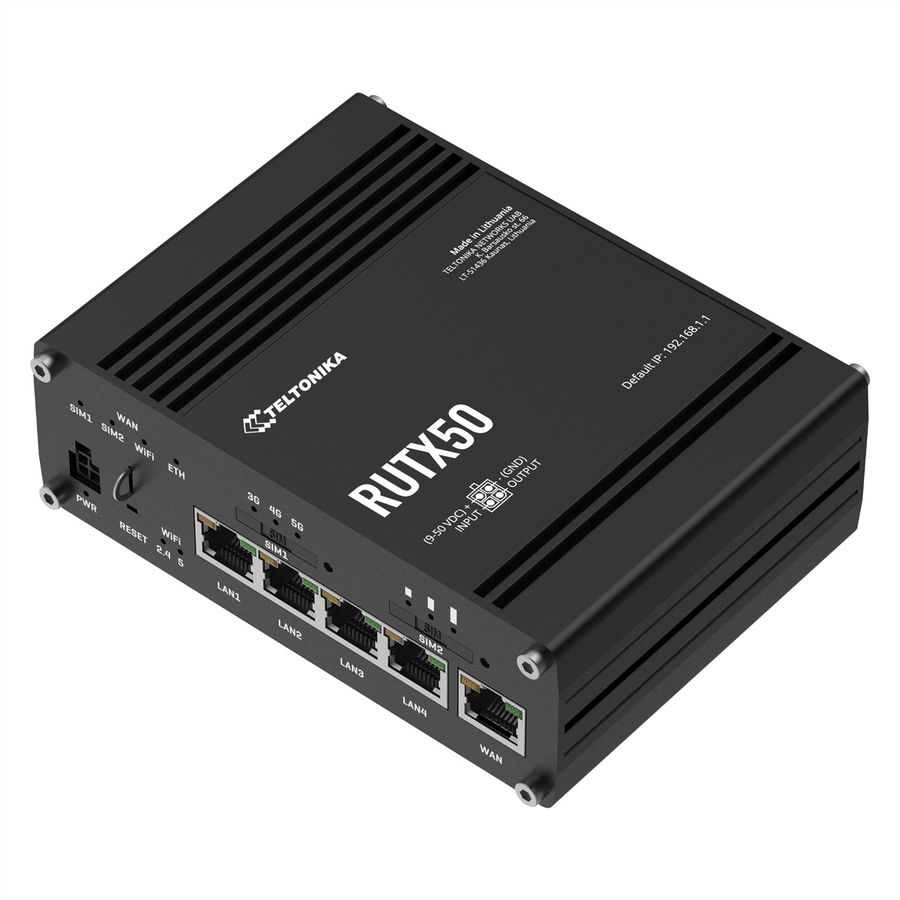 TELTONIKA RUTX50 5G/4G/LTE Industrie Router
