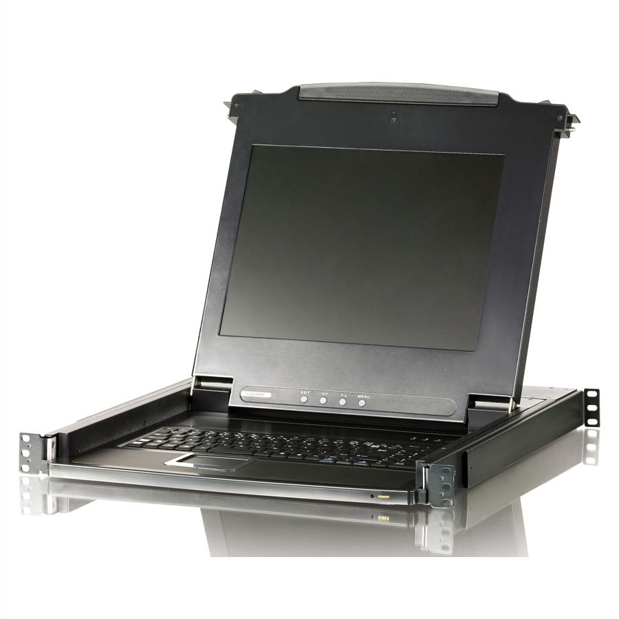 ATEN CL1000M Console KVM, LCD 43cm, VGA, PS/2, CH-Layout