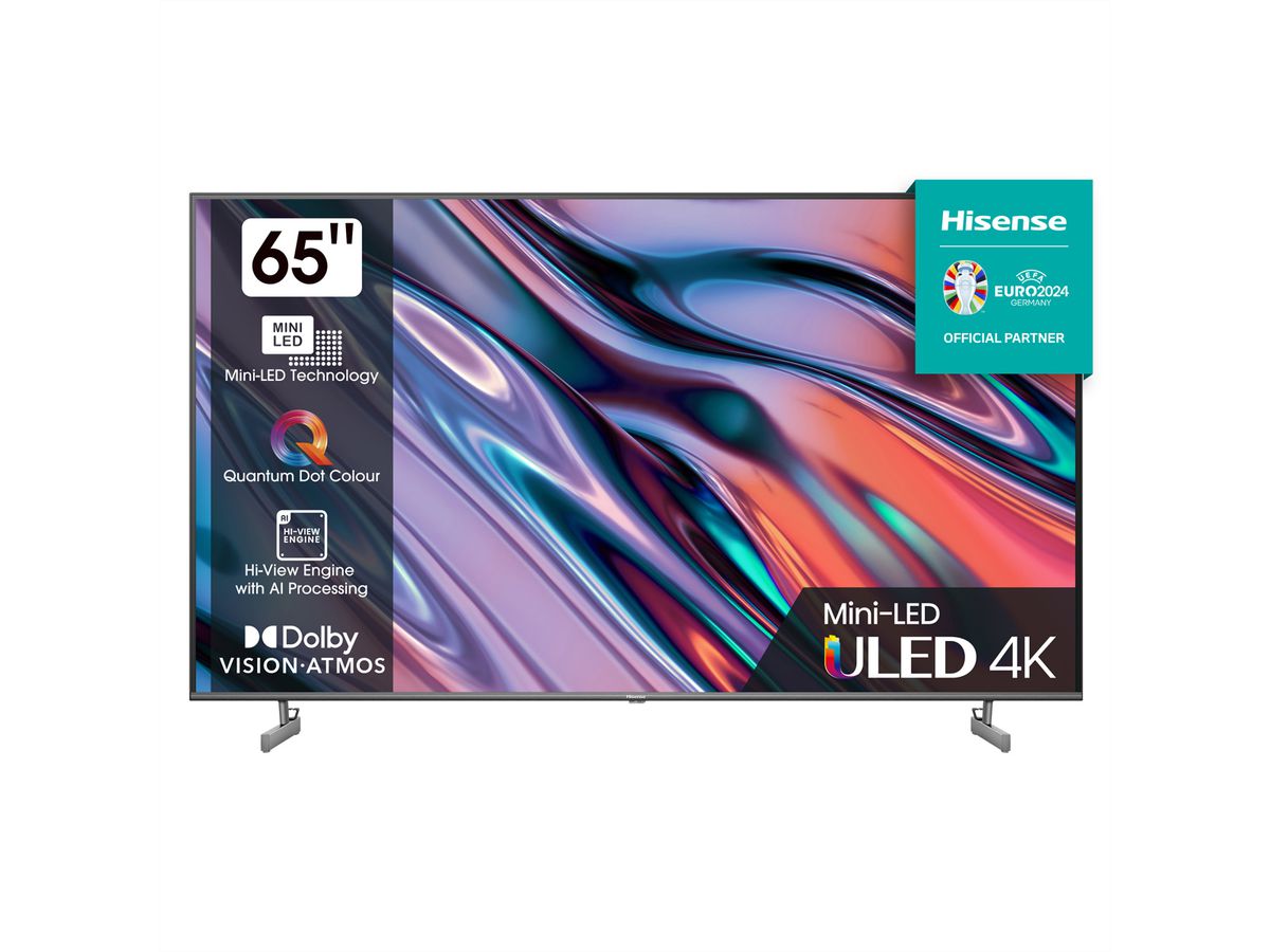 Hisense TV 65U6KQ, 65", ULED 4K, Mini LED, 600 Nit, 60 Hz