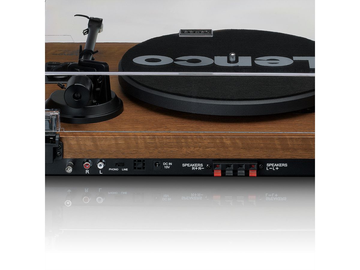 Lenco Platine vinyle LS-480WD, bois