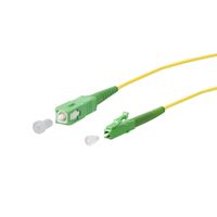 METZ CONNECT OpDAT cordon de brassage, SC-S APC/LC-S APC OS2, 3 m