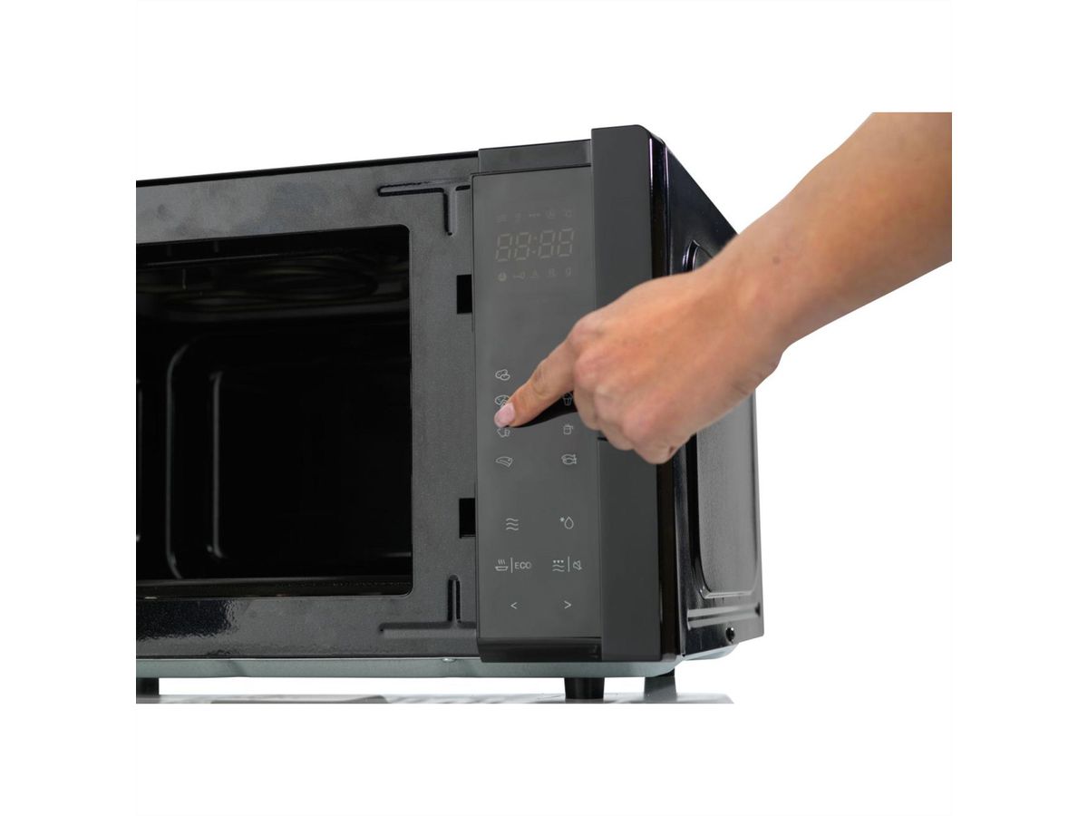 Hisense Mikrowelle H25MOBS4HGI, mit Grill, 25L, schwarz