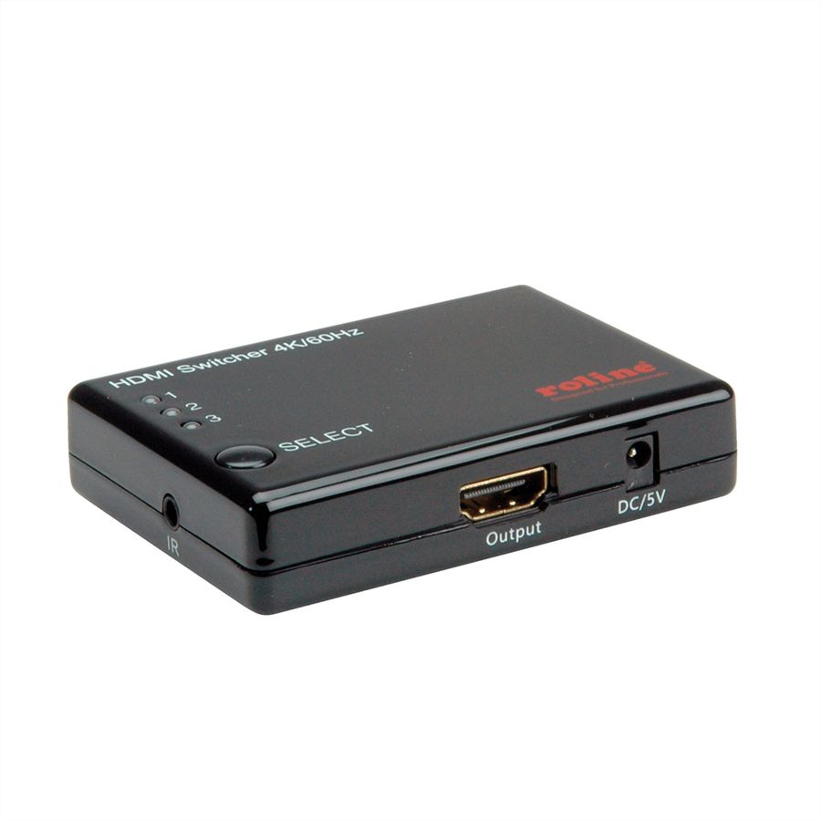 ROLINE 4K HDMI Switch, 3-fach