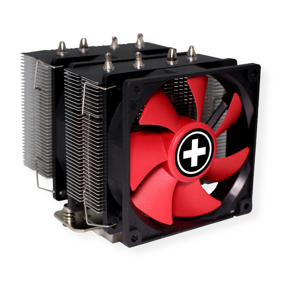 Xilence M504D AMD et Intel Ventirad, 2x 92mm PWM Ventilateur, 180W TDP