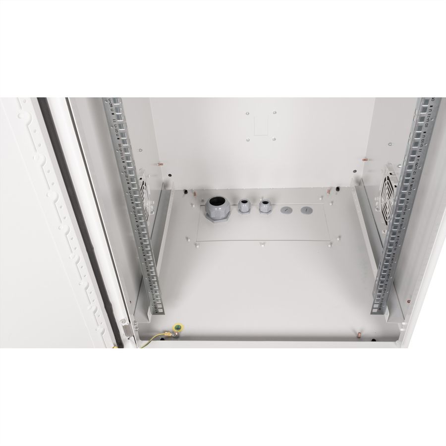 ROLINE 19-Zoll Wandgehäuse Pro 20 HE, 600x600 BxT IP55 outdoor grau
