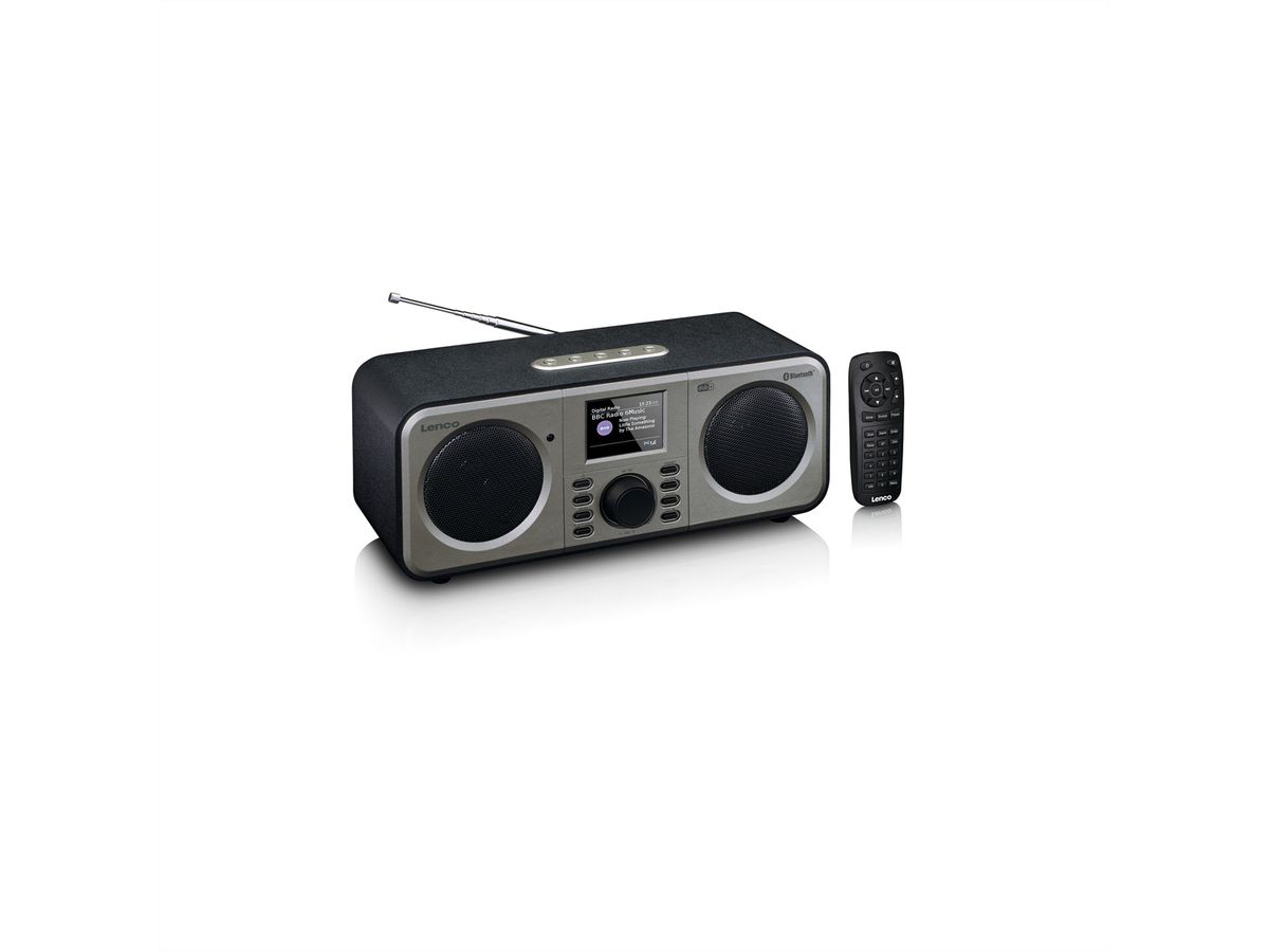 Lenco DAB+ Radio DAR-030, Schwarz