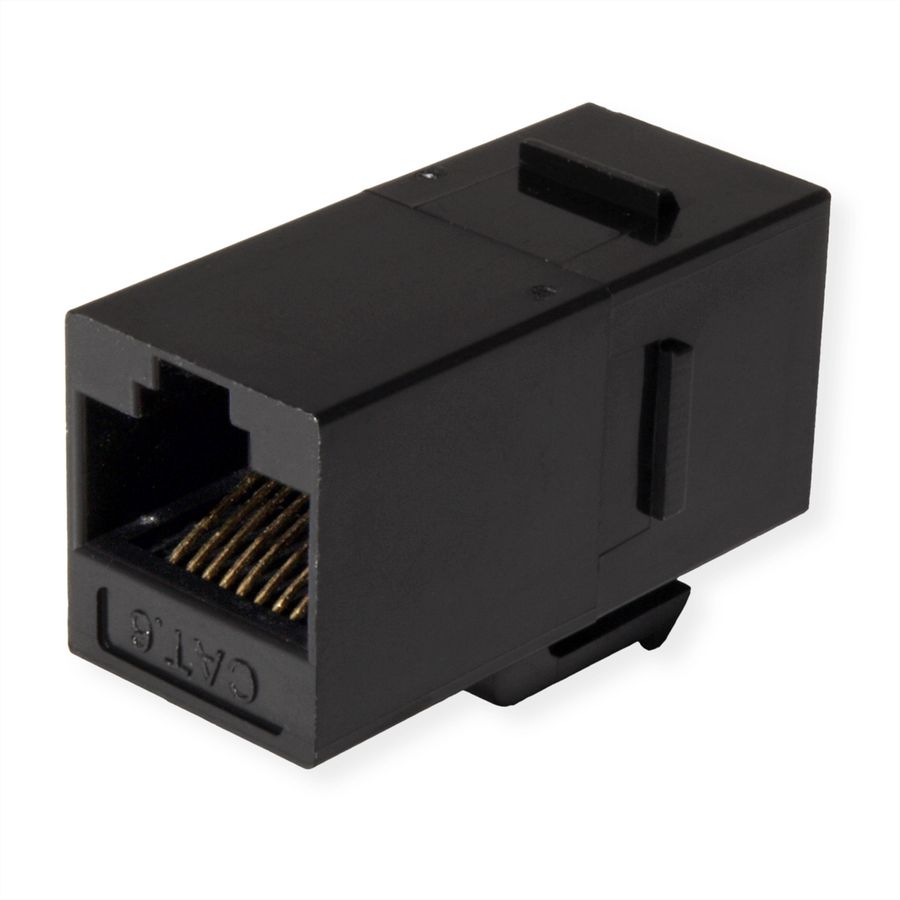 VALUE Coupleur RJ-45 keystone, non-blindé, Cat.6 (Classe E)