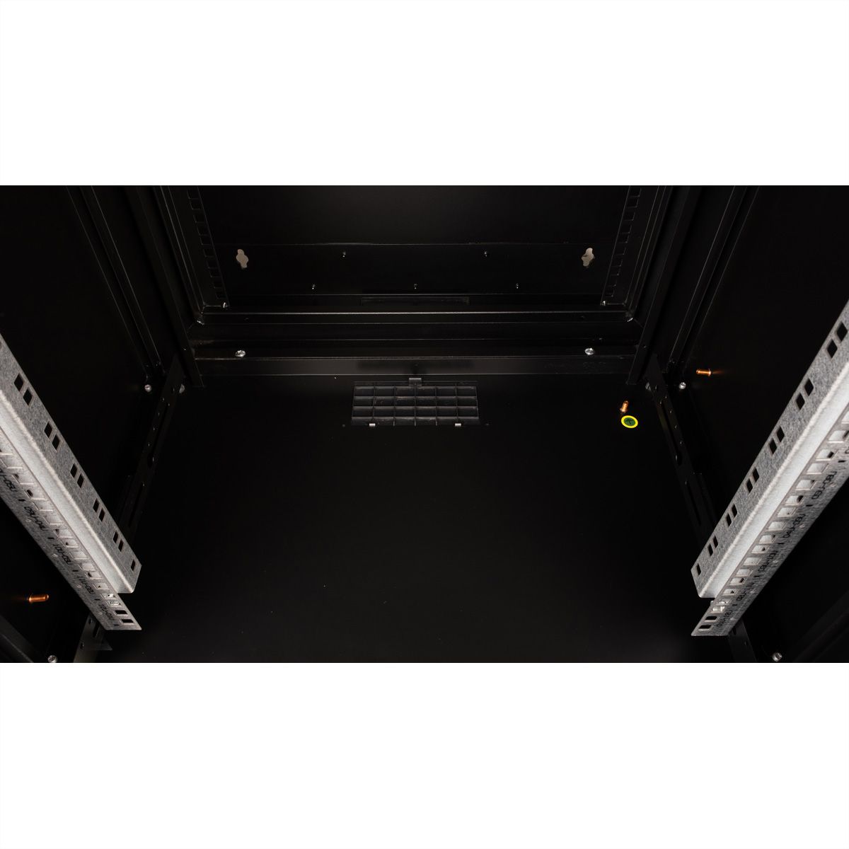 ROLINE 19-Zoll Wandgehäuse Pro 12 HE, 600x600 BxT zweiteilig schwenkbar schwarz