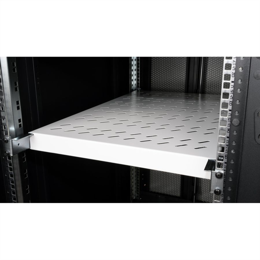 ROLINE 19-Zoll Fachboden 1 HE, 770 T 50 kg grau