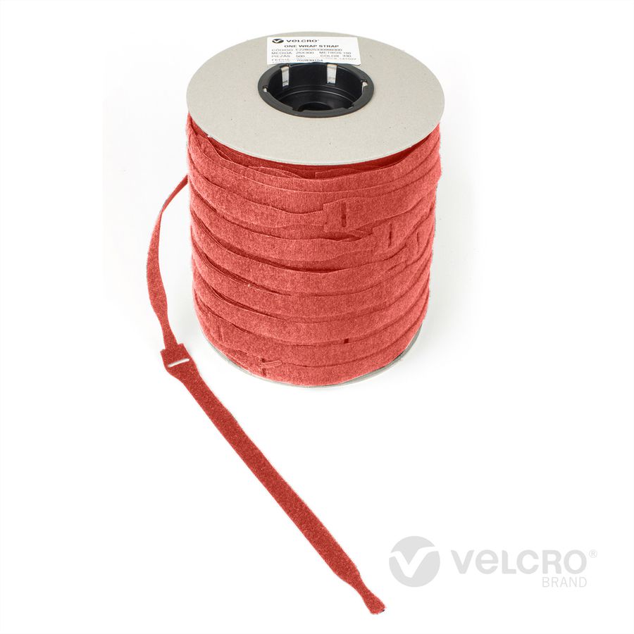 VELCRO® One Wrap® Strap 25mm x 300mm, 750 Stück, orange
