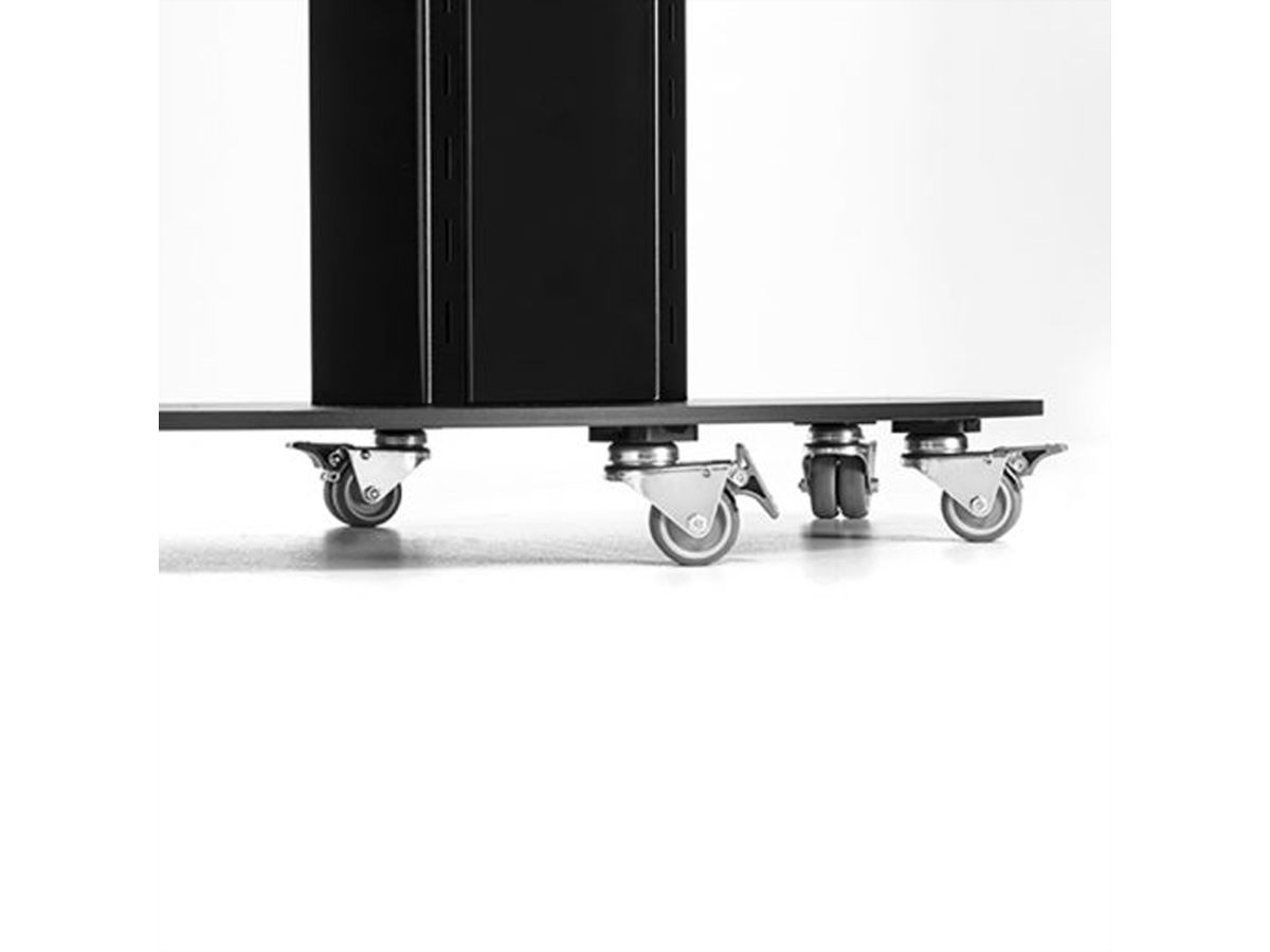 Hagor Wandhalterung Elia SB Back-to-Back, Schwerlast-Standsystem für 2 Bildschirme „Back-to-Back“, schwarz
