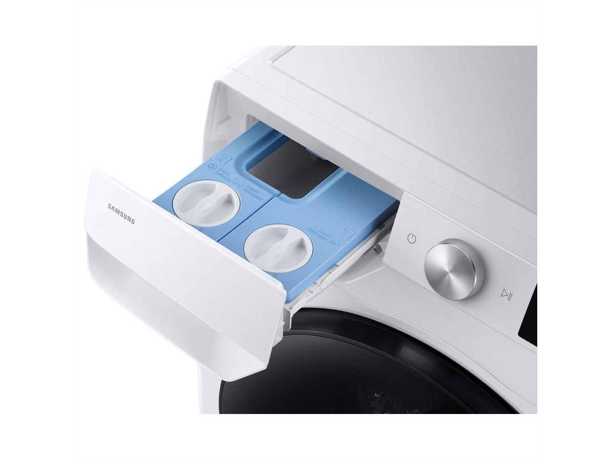 Samsung Waschtrockner WD6400H, Energieklasse D/A-30%, AI Wash, AI Control, SuperSpeed