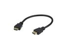 Câble HDMI True 4K haute vitesse avec Ethernet, noir, 0,3 m