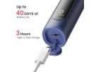 Kit brosse à dents sonique Oclean X Lite, bleu foncé, 72’000 mouvements/min, Smart Screen, autonomie 40 jours