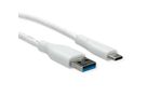 VALUE Câble USB 3.2 Gen 1, A-C, M/M, blanc, 3 m