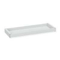 VALUE Tiroir sous bureau ultra-mince, grand modèle, blanc