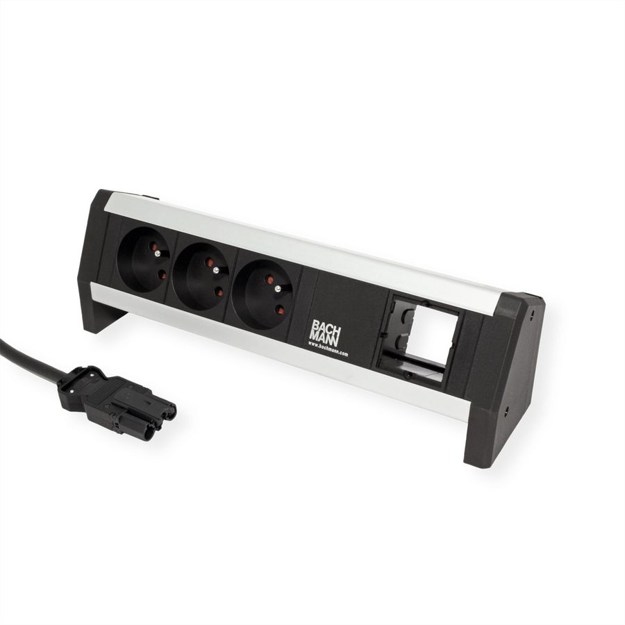 BACHMANN DESK 3xUTE 1xCM Strom 1,0m GST18