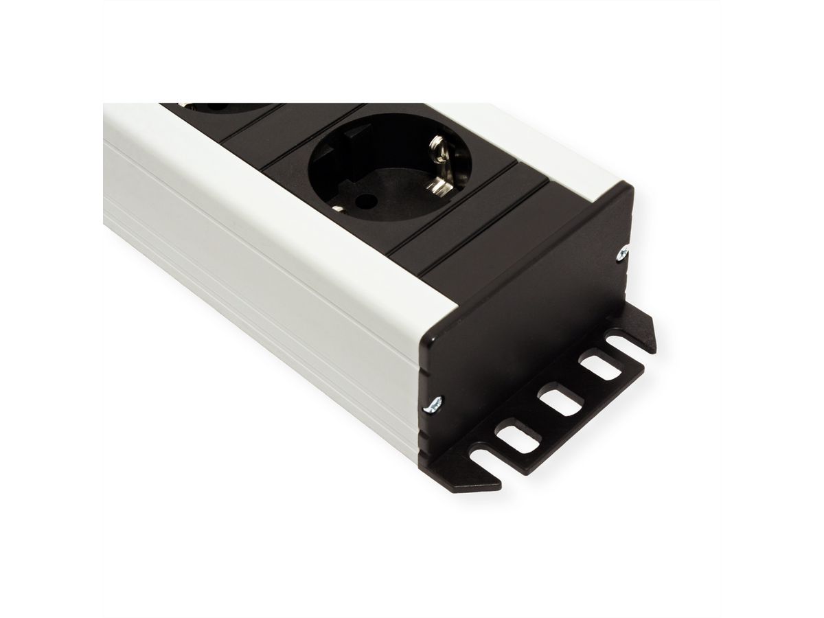 BACHMANN Multiprise 9x contact de protection, 2 m