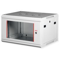 ROLINE 19-Zoll Wandgehäuse Basic Plus 6HE, 600x450 BxT grau