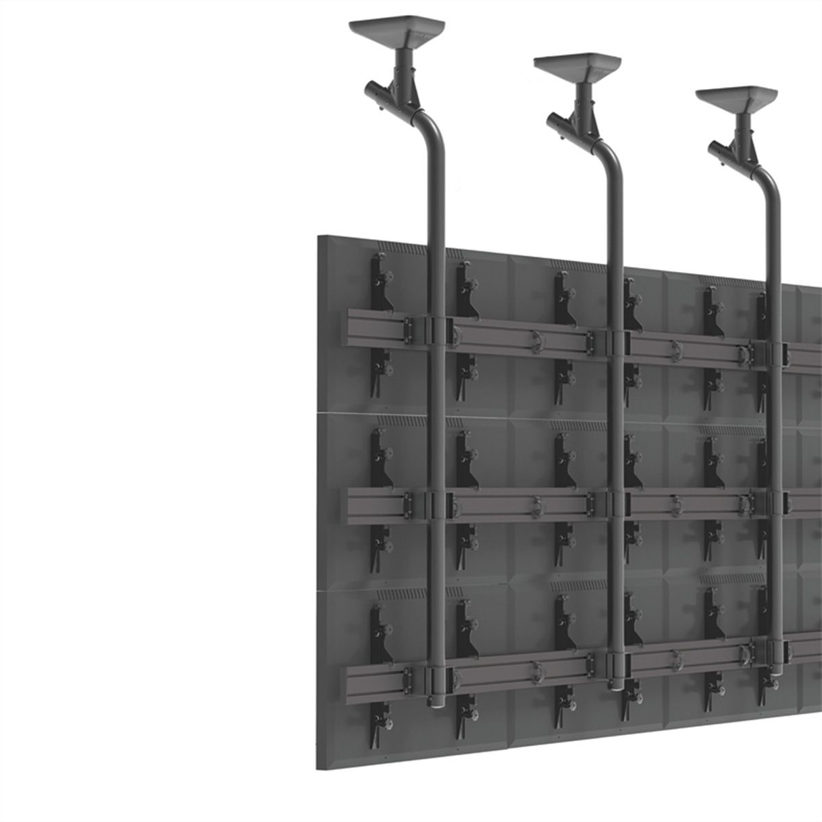 Hagor tube coudé CPS - pole 1750mm, for multiscreen installation, noir