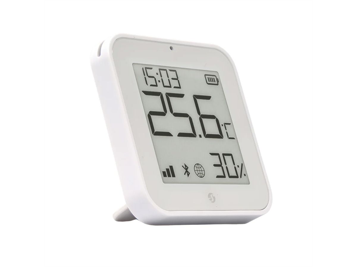 Shelly Affichage air et humidité Blu, Zigbee, blanc