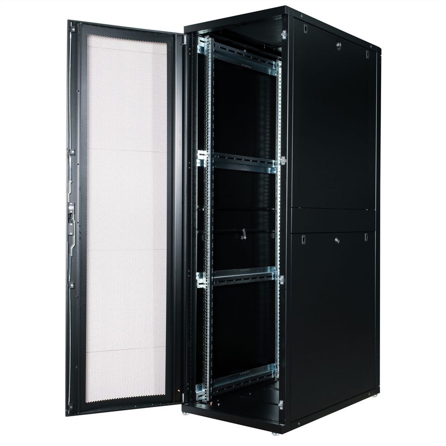 ROLINE 19-Zoll Serverschrank Pro 42 HE, 600x1000 BxT schwarz