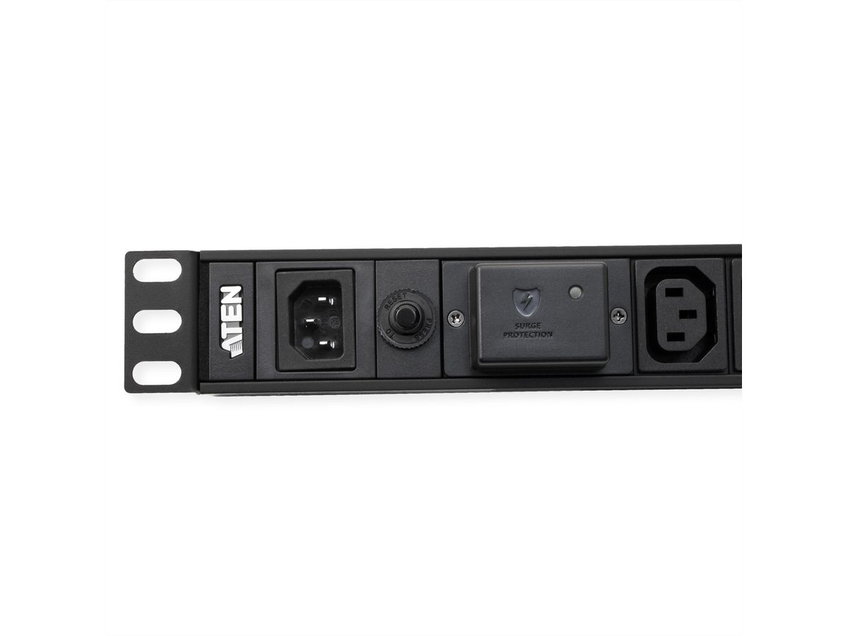 ATEN PE0110SG PDU de base 1U, 10A, 10 ports