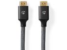 Nedis 8K HDMI Ultra HD Kabel, ST/ST, grau, 1m