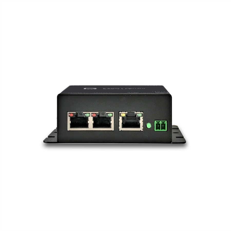 GUDE 721313 Expert LAN-Sensor für Temperatur-, Luftfeuchte und Luftdruck, PoE