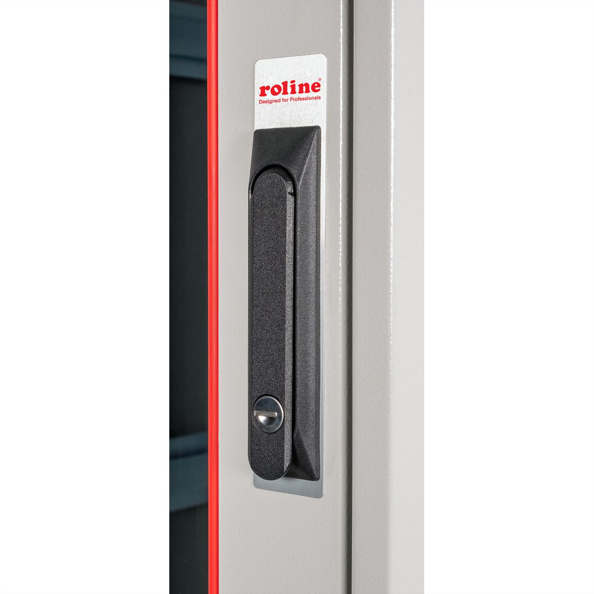 ROLINE 19-Zoll Netzwerkschrank Pro 26 HE, 800x1000 BxT Glastür grau