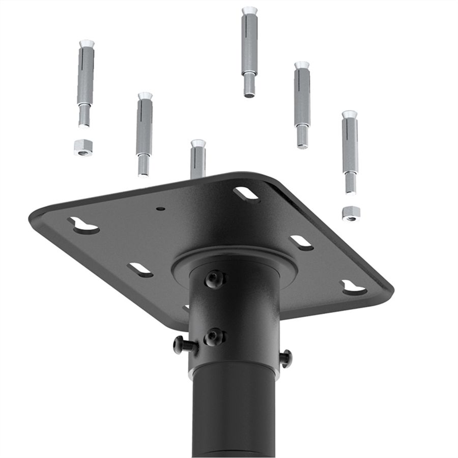 Hagor Deckenflansch CPS - ceiling plate with cover, schwarz