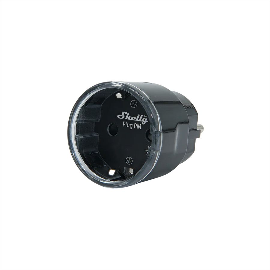 Shelly SmartPlug PM Gen3 noir