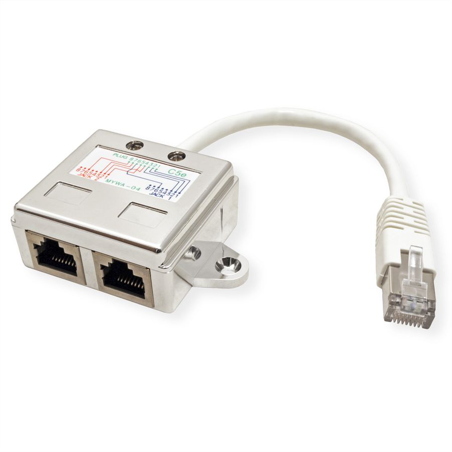 VALUE Adaptateur modulaire en T, STP