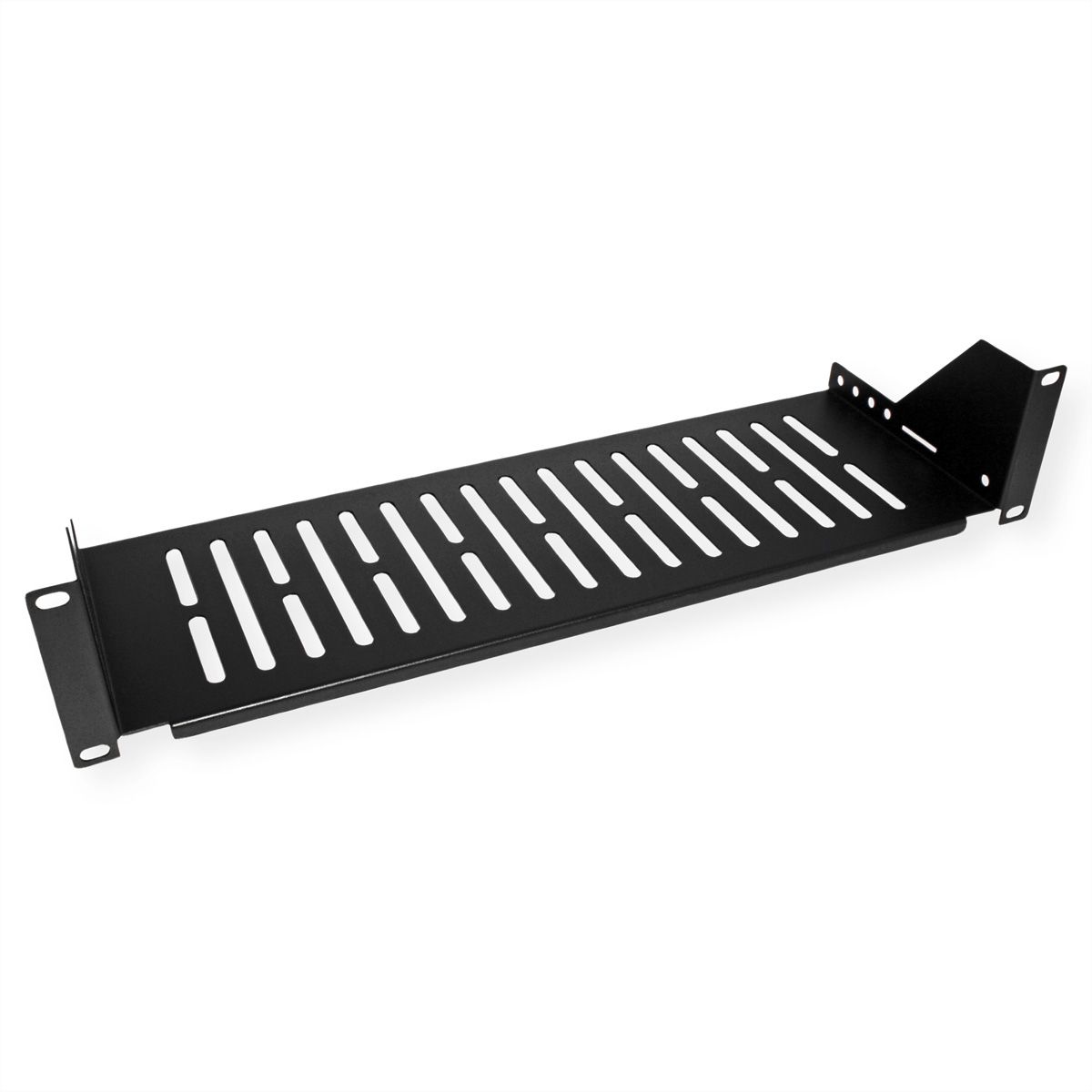 VALUE Etagère 19", 485 x 150mm, 2UH, max. 15 kg, noir