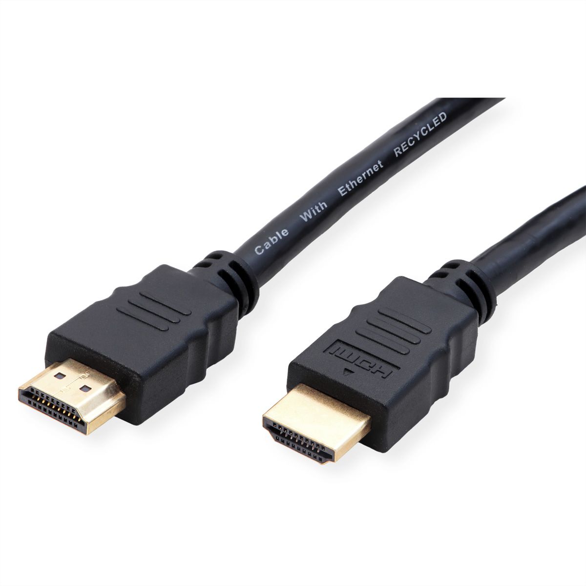 ROLINE RM 8K HDMI Ultra HD Kabel mit Ethernet, ST/ST, schwarz, 2 m
