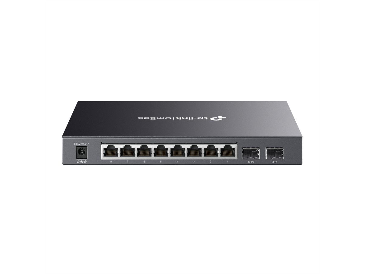TP-Link SG2210P Omada PoE Switch , 8x Gigabit PoE+ Ports, 2x SFP Slots