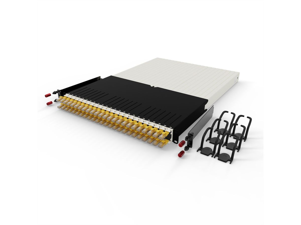 patchbox.one 30RU UTP jaune Cat.6a 1,8m