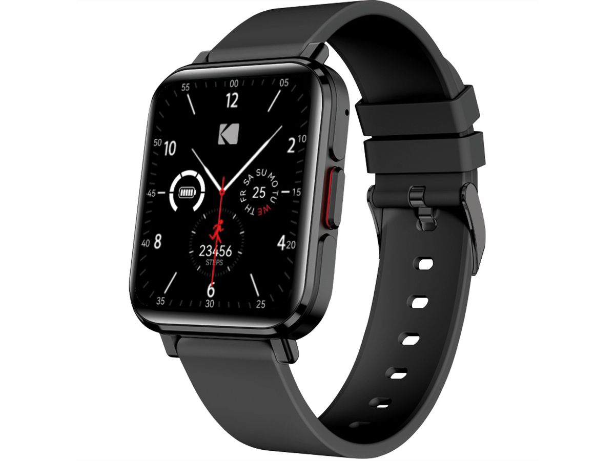 Kodak Smart Watch SW-7204, Sandy silver case with Dark grey band