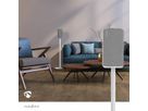 Nedis Lautsprecherständer für Sonos Era100 weiss, Ständer, 3 kg, Kabelmanagement