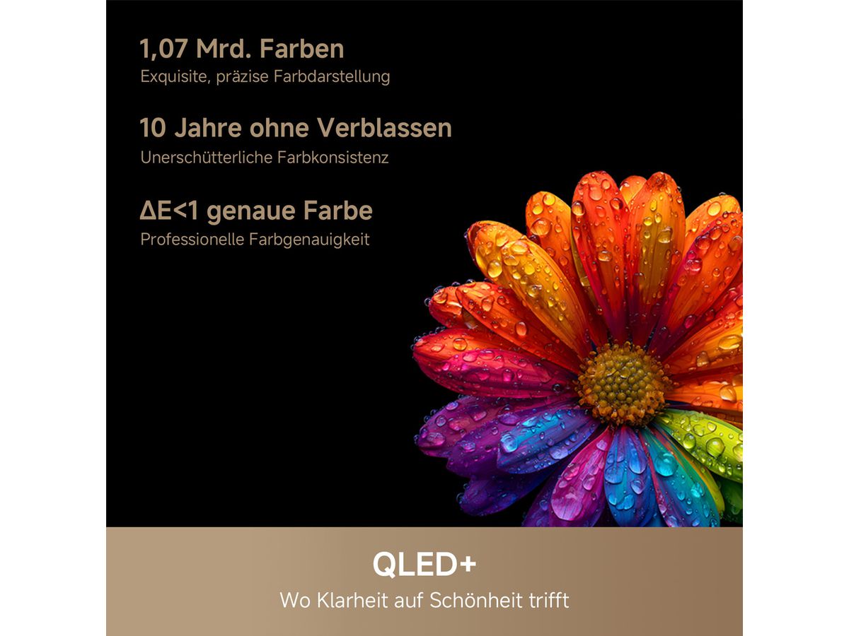 Dreame TV 65" S100, Aura Mini LED-4K QLED+, 144Hz, Cosmic Black