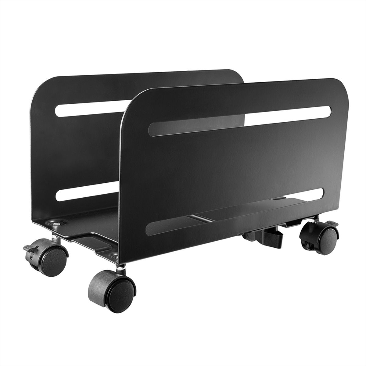 VALUE PC-Ständer, rollbar, bis 10 kg, schwarz