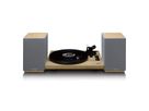 Lenco Haut-parleur actif, 2x40W, bois,, BT, opt.In, USB, AUX, SUB-Out, IR-FB.