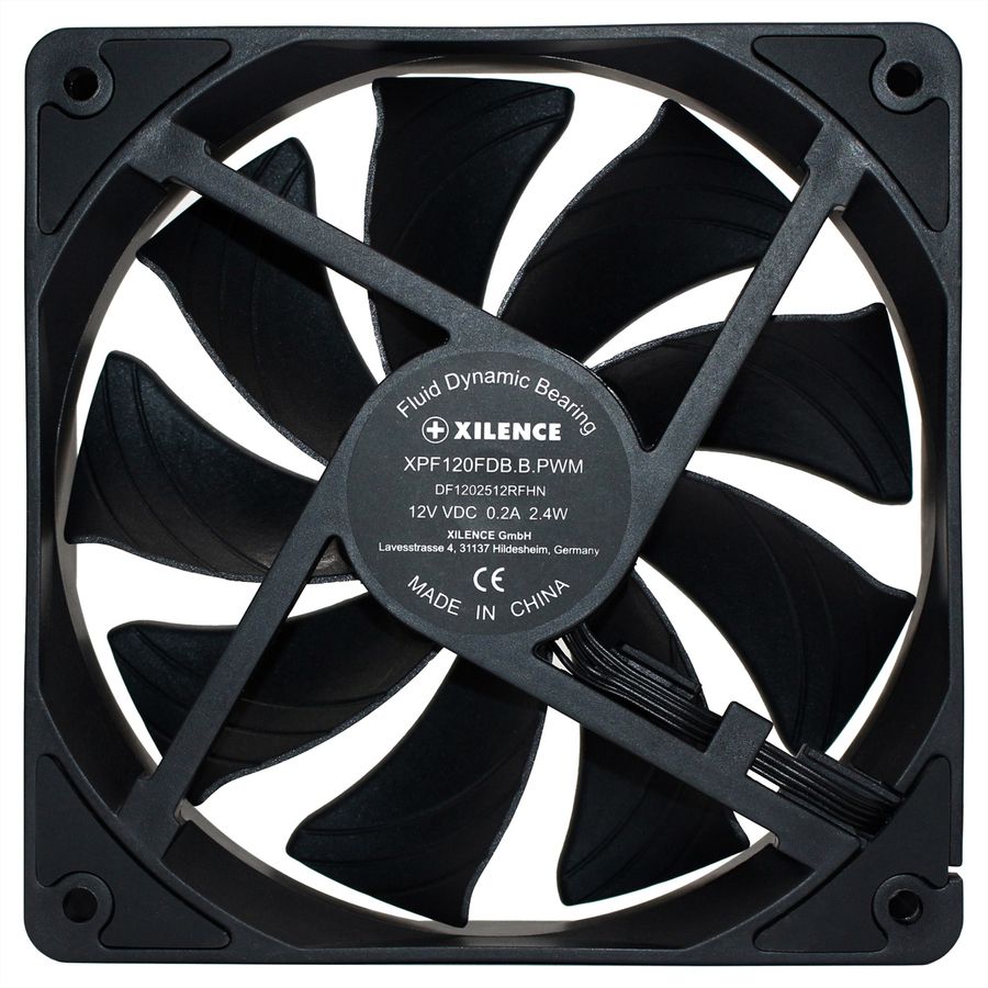 Xilence XPF120X.B.PWM 120mm PWM FDB Ventilateur de boîtier, 4PIN