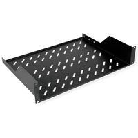 ROLINE 19" Etagère 2U 350P, 25kg de charge noir