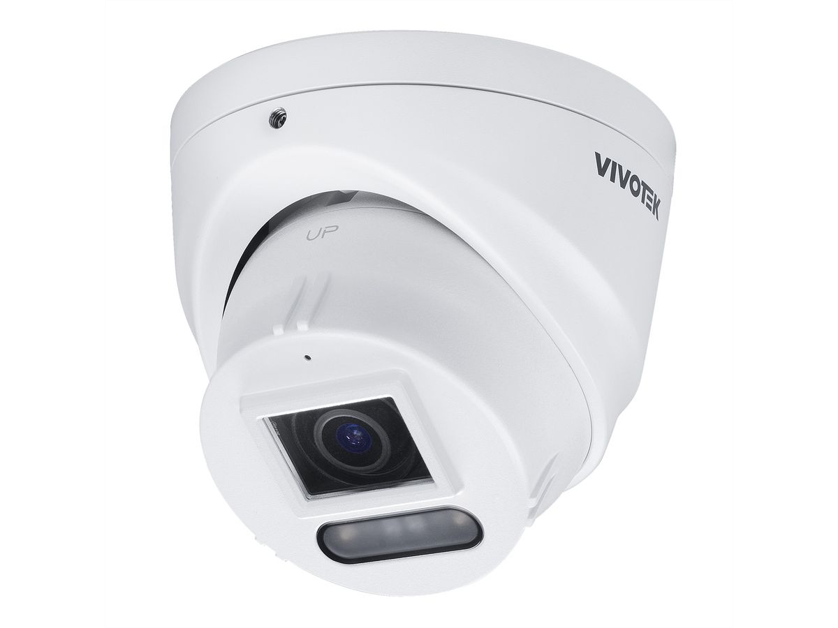 VIVOTEK VIT04A-W Turret Kamera 4 MP, 103.4°, IR-LED & Weisslicht 30m