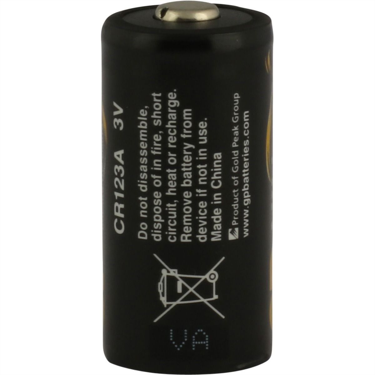 GP Batteries Lithium CR123A 1er Blister