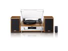 Lenco Hi-Fi Anlage MC-160WD holzfarben, TT, DAB, FM Radio, BT
